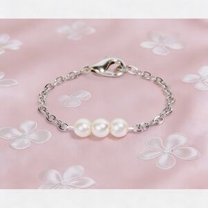 Baby Newborn Faux Pearl Bracelet